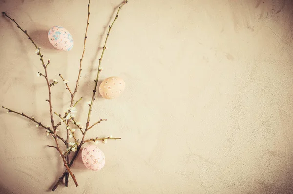 Wielkanoc tła w stylu vintage — Zdjęcie stockowe