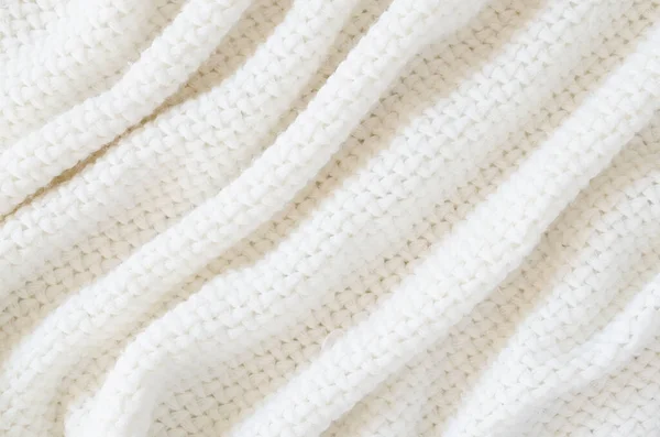 Beige Gestrickte Wolle Hintergrund Textur Der Strickwaren Skandinavischer Minimalismus Mit — Stockfoto