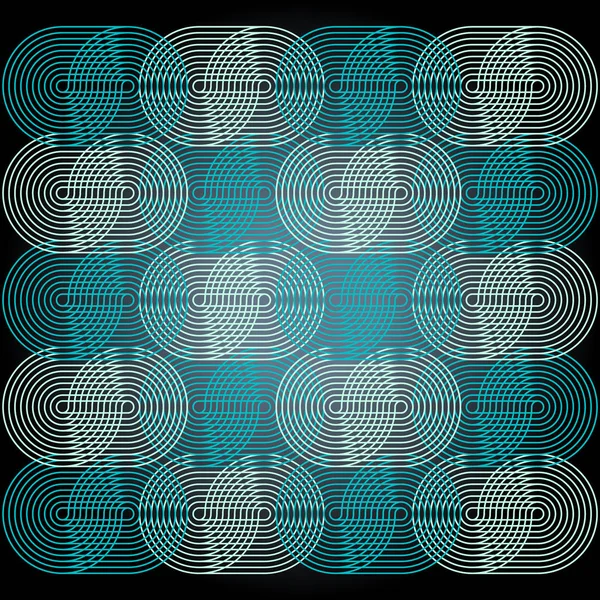 联接的线和圆多彩几何背景 — 图库矢量图片
