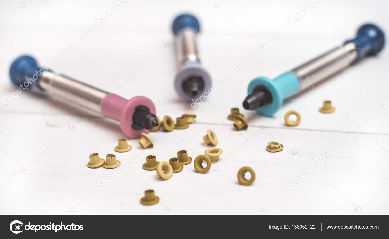 Eyelets for scrapbooking — Stock Photo © duh84 138052122