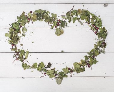 sonbahar düşen yapraklar çerçevenin Üstten Görünüm 