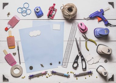 scrapbooking için Araçlar 