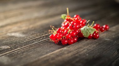 Frenk üzümü berry siyah ahşap plakalar