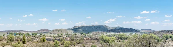 Panorama da mina de diamantes em Jagersfontein — Fotografia de Stock