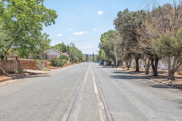 Escena callejera en Fauresmith — Foto de Stock