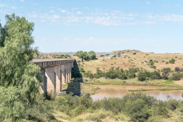 Bridge over the Gariep River between Philippolis and Colesberg — Stock Photo, Image