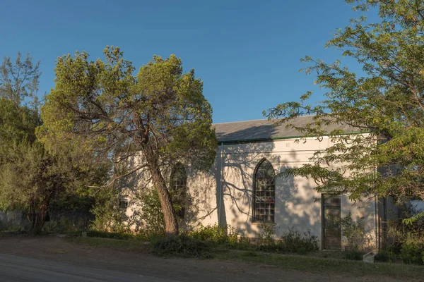 Vecchia sala della Chiesa Riformata Olandese a Nieu-Bethesda — Foto Stock