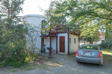 Nieu-Bethesda eski su kulesinde konuk evi