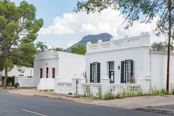 Historische oude huizen in Graaff Reinet — Stockfoto