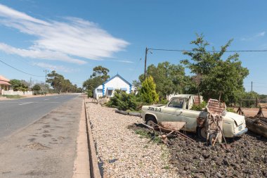 Willowmore sokak sahne ile bir kaldırım göstermek