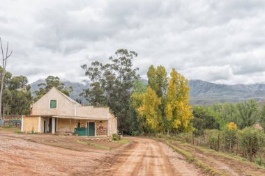 Kruisrivier ve Calitzdorp arasında eski bina