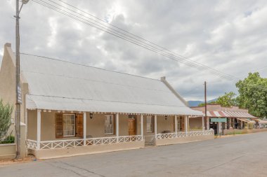 Hangi ev, Salonu, posta hizmet binası tarihi Calitzdorp 