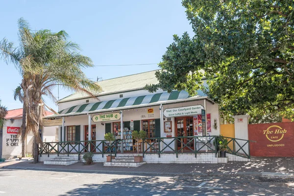 Winkel en restaurant in Barrydale — Stockfoto