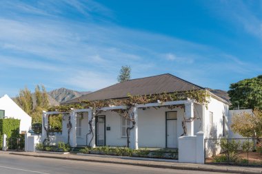 Montagu üzüm asma veranda ile ev