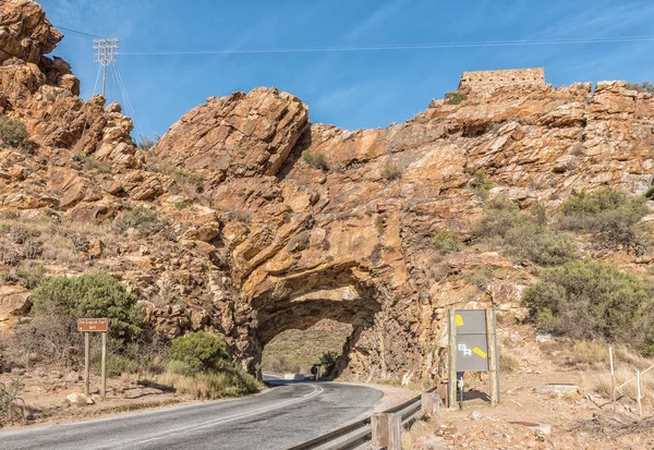 Tunnel and British fort from the Boer War near Montagu — Stock Photo, Image