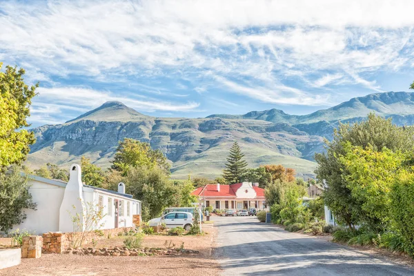 Escena callejera en Greyton — Foto de Stock