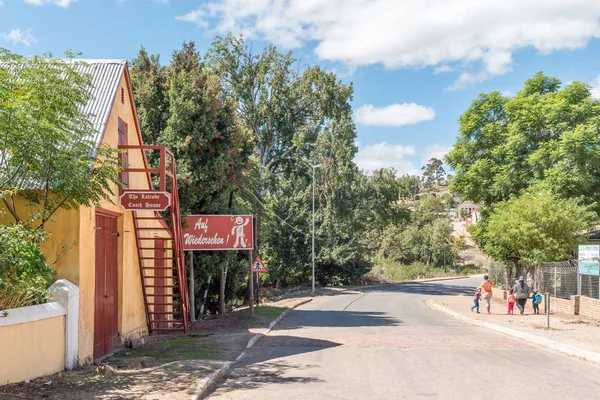 Historiska Latrobe Coach House i Genadendal, byggt 1827 — Stockfoto