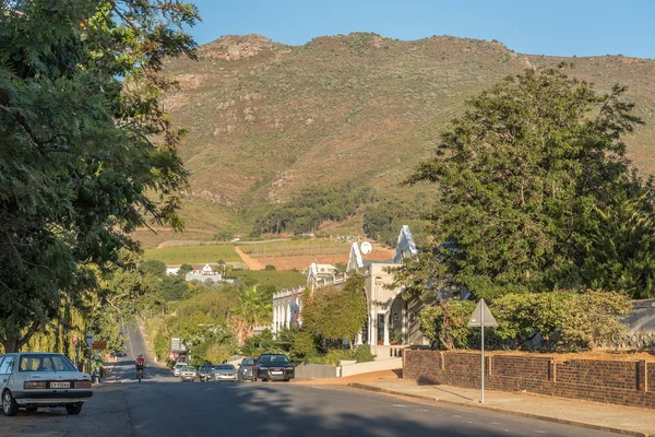 Escena callejera en Riebeeck Oeste — Foto de Stock