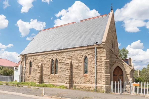 Igreja Presbiteriana de St Andrews histórica em Noupoort, agora um museu — Fotografia de Stock