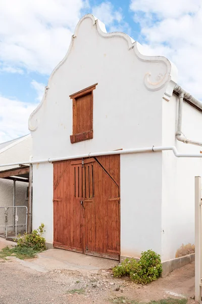 Antiguo garaje histórico en Calitzdorp — Foto de Stock