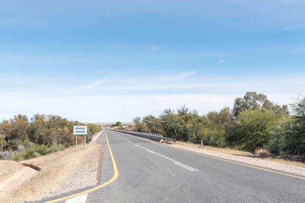 Orange Nehri (Gariep) Groblershoop, üzerinde köprü