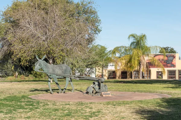 Monumento al burro en Upington — Foto de Stock