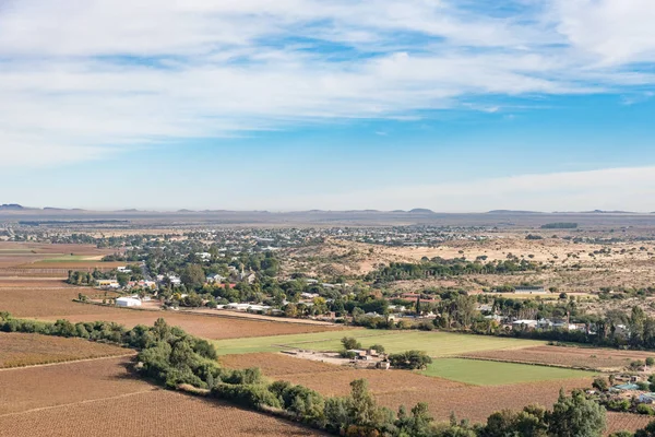 Vista de Keimoes y viñedos desde Tierberg — Foto de Stock