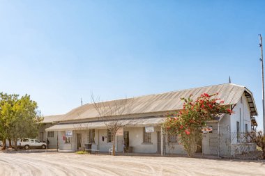 Mariental, şimdi iş merkezi tarihi tren istasyonu