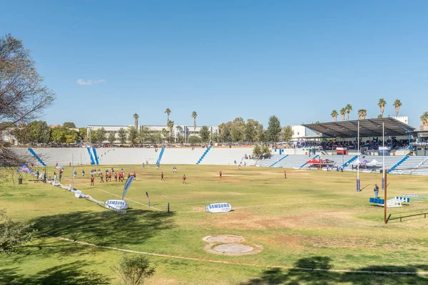 Idrottsstadion i Windhoek High School, grundad 1917, i Windhoek — Stockfoto