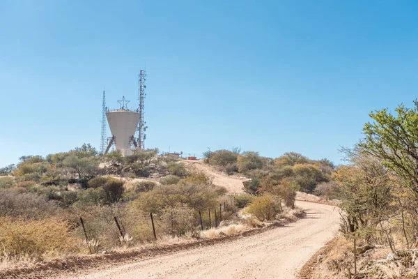 Serbatoio d'acqua nel centro di Windhoek — Foto Stock