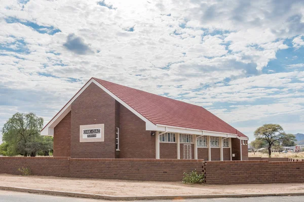 Antigua Iglesia Apostólica en Okahandja — Foto de Stock