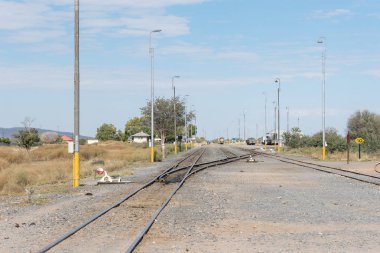 Otavi 'deki tren istasyonu. 