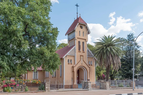 Kościół katolicki św w Tsumeb — Zdjęcie stockowe