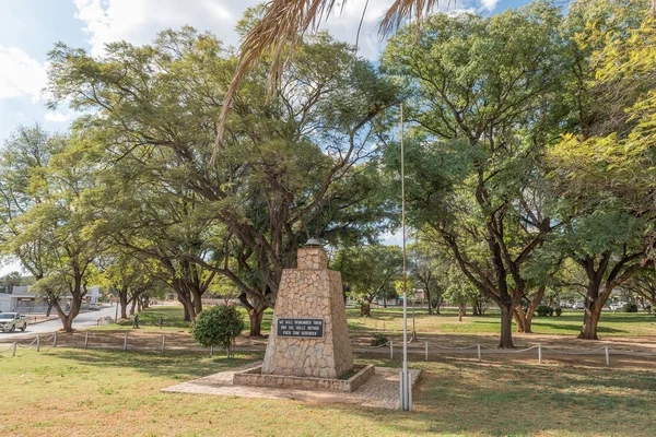 War memorial in Tsumeb — Stock Photo, Image