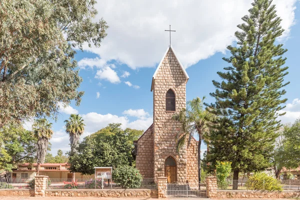 De Jeremia-Evangelisch-Lutherse kerk in Tsumeb — Stockfoto