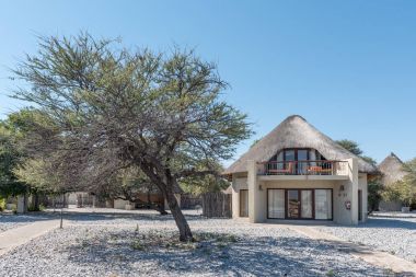 Okaukeujo dinlenme kampında ziyarette200 lüks chalet