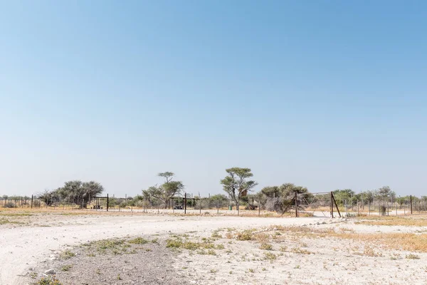 Picknick gebied tussen Okaukeujo en Olifantsrus in Etosha Nationaal — Stockfoto