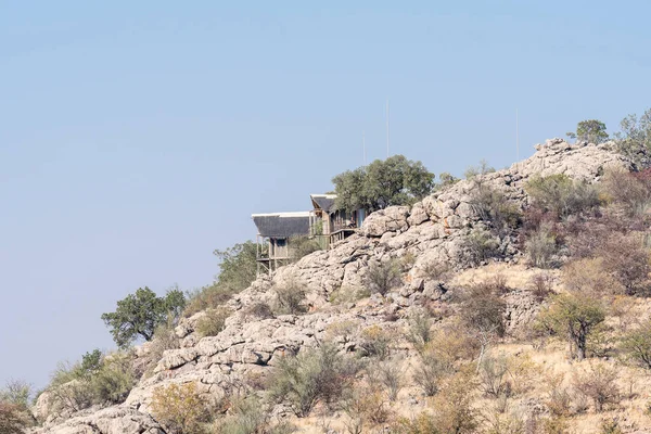 Dolomite Rest Camp in the western part of the Etosha National Pa — Stock Photo, Image