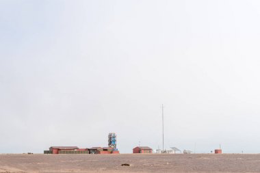 Ugabmund ve Henties Körfezi arasında mil-108 kamp