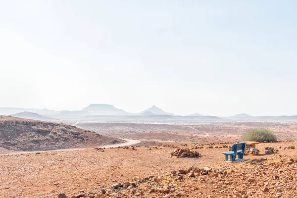 Ponto de piquenique no topo do Dopsteekhoogte Pass — Fotografia de Stock