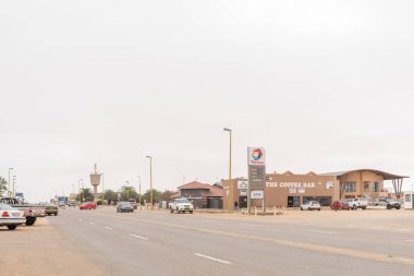 İşletmeler ve Henties Bay araçlar ile sokak sahne