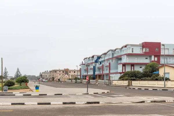 Plaj tatil daireleri Swakopmund içinde karşı karşıya ile sokak sahne