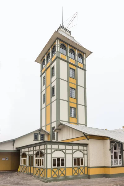 Torre de la histórica Casa Woermann en Swakopmund — Foto de Stock