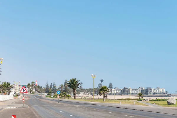 Street scene at The Molen in Swakopmund — Stock Photo, Image