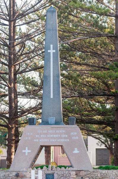Wojny światowej 1 i 2 memorial w Walvis Bay — Zdjęcie stockowe