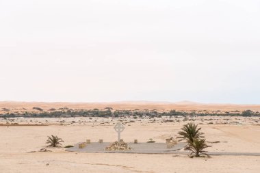 Swakopmund mezarlığı parçası