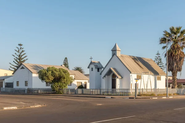 Iglesia Anglicana de San Mateo en Walvis Bay — Foto de Stock