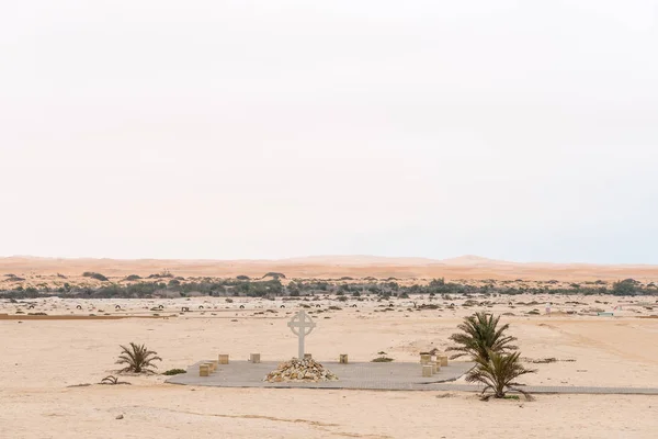 Swakopmund mezarlığı parçası — Stok fotoğraf