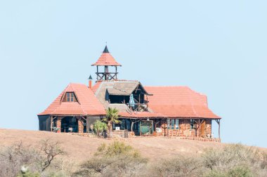 Busch otel yakınındaki Okahandja B2 yolda