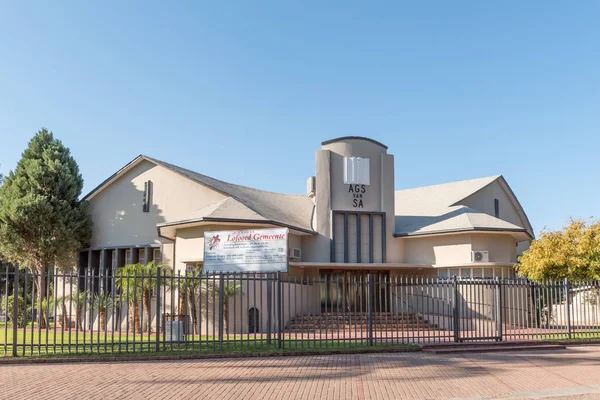 Iglesia Lofoord de la Misión de Fe Apostólica en Upington — Foto de Stock